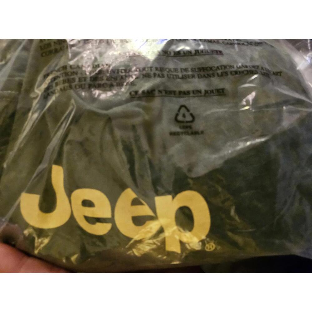 Jeep - green washed look long sleeve t-shirt - Men's XL full back design - NWOT - Picture 3 of 4